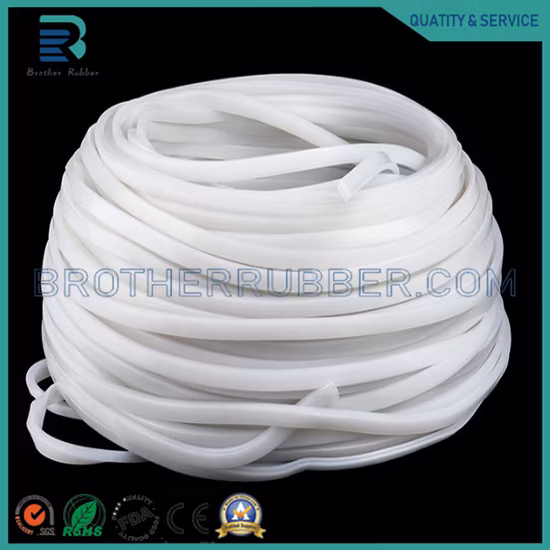 固体および発泡ゴム共押出シールストリップ EPDM ゴムプロファイル